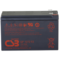 Аккумулятор CSB 12 В 7,2 Ач (GP1272 F2.28W)