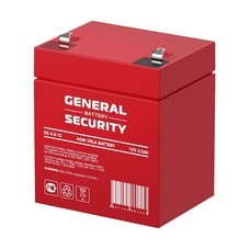 Аккумулятор General Security 12 В 4,5 Ач (GS4.5-12)