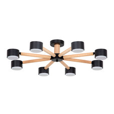 Люстра потолочная Arte Lamp Tenda GX53 96 Вт 15 кв.м (A1624PL-8BK)