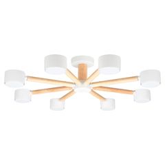 Люстра потолочная Arte Lamp Tenda GX53 96 Вт 15 кв.м (A1624PL-8WH)