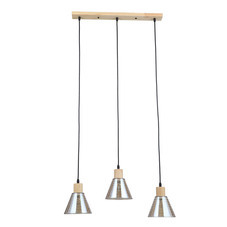 Светильник подвесной Arte Lamp Lancaster E27 60 Вт 7 кв.м черный/желтый IP20 (A5891SP-3BK)