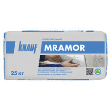 Клей для плитки/ керамогранита/ мозаики/ камня Knauf Мрамор белый класс C2 25 кг