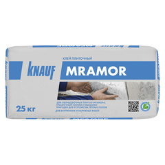 Клей для плитки/ керамогранита/ мозаики/ камня Knauf Мрамор белый класс C2 25 кг