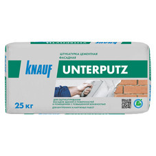 Штукатурка цементная Knauf Унтерпутц 25 кг