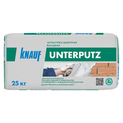 Штукатурка цементная Knauf Унтерпутц 25 кг