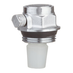 Воздухоотводчик левый Valtec 1 НР(ш) для радиатора автоматический (VT.501.S.06) - фото 4