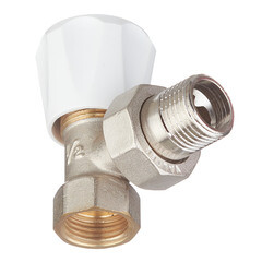 Клапан регулирующий угловой Valtec 1/2 НР(ш) х 1/2 ВР(г) для радиатора (VT.007.LN.04) - фото 4