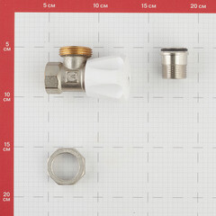 Клапан термостатический угловой Valtec 3/4 НР(ш) х 3/4 ВР(г) для радиатора (VT.007.LN.05) - фото 2