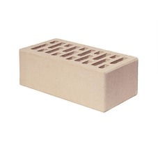 Кирпич облицовочный пустотелый сливки М125 250х120х88 мм 1,4 NF Furbau