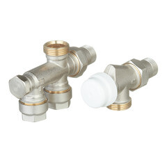 Узел регулирующий угловой Valtec 1/2 НР(ш) х 3/4 EK для радиатора для двухтрубных систем (VT.225K.N.E04100) - фото 6