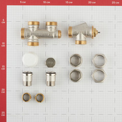 Узел регулирующий угловой Valtec 1/2 НР(ш) х 3/4 EK для радиатора для двухтрубных систем (VT.225K.N.E04100) - фото 3