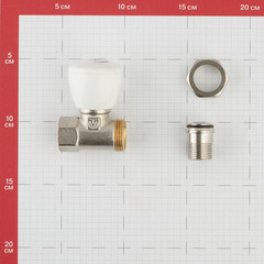 Клапан регулирующий Valtec 1/2 НР(ш) х 1/2 ВР(г) для радиатора (VT.008.N.04) - фото 3