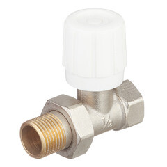 Изображение товара Клапан регулирующий 1/2 НР(ш) х 1/2 ВР(г) для радиатора (CARSVH12/02595/99019)