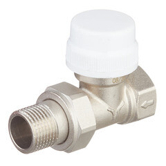 Изображение товара Клапан термостатический 1/2 НР(ш) х 1/2 ВР(г) для радиатора KVs 0,64 (02010101/INS103ST12x)