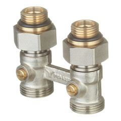 Узел нижнего подключения 1/2 НР(ш) х 3/4 EK для радиатора (01050101/INS202HVSx) - фото 1