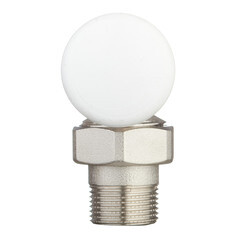 Клапан регулирующий угловой Tiemme 3/4 НР(ш) х 3/4 ВР(г) для радиатора (3220017 / 3226N0505EC) - фото 3