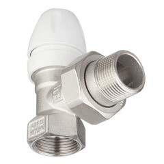 Клапан термостатический угловой Tiemme 3/4 НР(ш) х 3/4 ВР(г) для радиатора (3300022 / 3306N0505) - фото 4