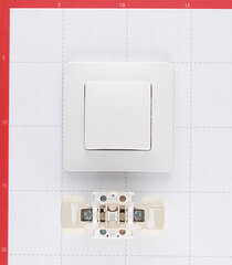 Выключатель Systeme Electric Blanca одноклавишный встраиваемый белый (BLNVS010101) - фото 5