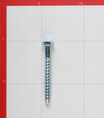 Болт сантехнический 8х70 мм DIN 571 оцинкованный (2 шт.) - фото 2