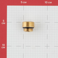 Ниппель Tiemme 1/2 НР(ш) х 3/4 ЕК НР(ш) для нижнего подключения радиатора (3390003 / 3390RID0504) - фото 2