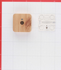 Розетка телевизионная Systeme Electric Blanca накладная ясень (BLNTA000015) - фото 5