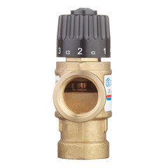 Клапан термостатический Stout подмешивающий 3/4 ВР(г) для отопления и ГВС 20-43 °С KVs 1,6 (SVM-0110-164320) - фото 3