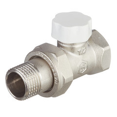 Изображение товара Клапан запорный Stout 1/2 НР(ш) х 1/2 ВР(г) для радиатора (SVL 1176 000015)