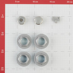 Набор присоединительный Royal 1" х 1/2" для радиатора серебристый (RT02-2/ RT02.1-2) - фото 3