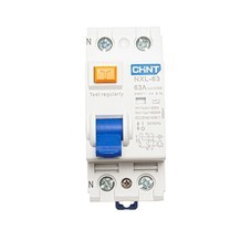 УЗО Chint NXL-63 АХ (R) 63А 1P+N тип AC 30 мА 6 кА (399941)