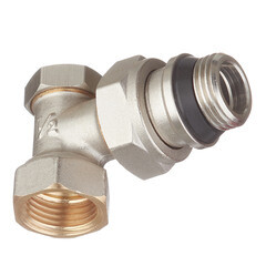 Клапан запорный угловой Valtec 1/2 НР(ш) х 1/2 ВР(г) для радиатора (VT.019.NR.04) - фото 4