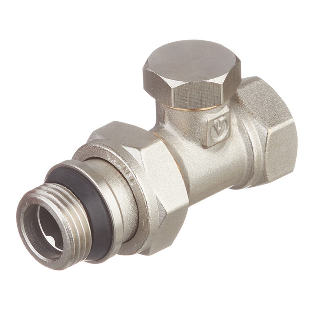 Изображение товара Клапан запорный Valtec 1/2 НР х 1/2 ВР для радиатора балансировка