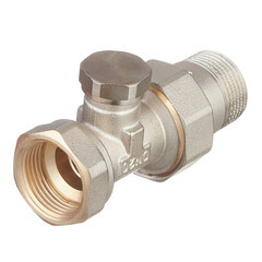 Клапан запорный Valtec 3/4 НР(ш) х 3/4 ВР(г) для радиатора (VT.020.N.05) - фото 4