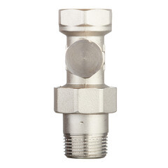 Клапан запорный Valtec 3/4 НР(ш) х 3/4 ВР(г) для радиатора (VT.020.N.05) - фото 2