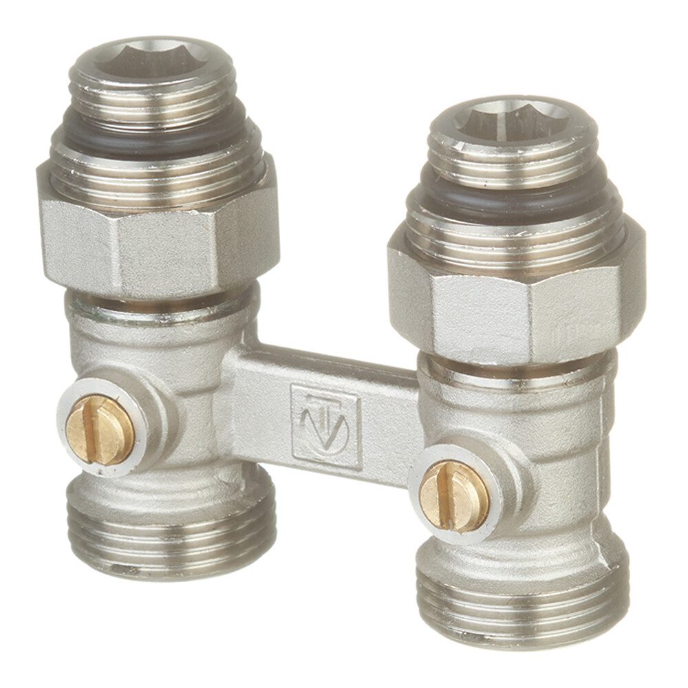 Изображение товара Узел нижнего подключения Valtec 1/2 НР(ш) х 3/4 EK для радиаторов