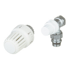 Изображение товара Клапан термостатический угловой Valtec 1/2 НР(ш) х 1/2 ВР(г) для радиатора (VT.047.N.04)