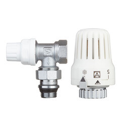 Клапан термостатический угловой Valtec 1/2 НР(ш) х 1/2 ВР(г) для радиатора (VT.047.N.04) - фото 5