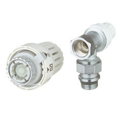 Клапан термостатический угловой Valtec 1/2 НР(ш) х 1/2 ВР(г) для радиатора (VT.047.N.04) - фото 2