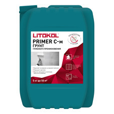 Грунт Litokol Primer C-m глубокого проникновения 5 кг