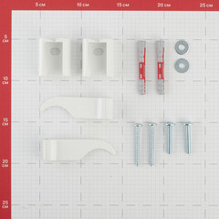 Кронштейн Rifar для радиатора белый (2 шт.) (R.Ad.SA01/9939) - фото 4