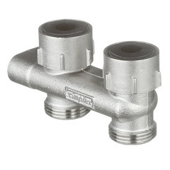 Узел нижнего подключения Simplex D2/50 3/4 ВР(г) х 3/4 НР(ш) ЕК для радиатора (F10078) - фото 2