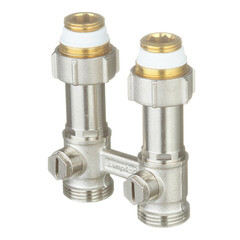 Изображение товара Узел нижнего подключения Simplex DT2/50 3/4 ВР(г) х 3/4 НР(ш) ЕК для радиатора (F10084)