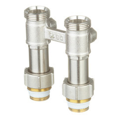 Узел нижнего подключения Simplex DT2/50 3/4 ВР(г) х 3/4 НР(ш) ЕК для радиатора (F10084) - фото 2