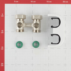 Узел нижнего подключения Simplex Standard Line D2/50 3/4 EK х 3/4 EK для радиатора (F10015; F10093) - фото 3