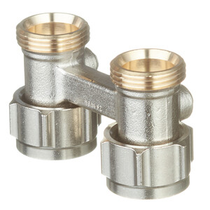 Узел нижнего подключения прямой Oventrop Multiflex F ZB (1015813) H ...