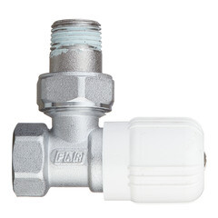 Клапан регулирующий угловой Far 1/2 НР(ш) х 1/2 ВР(г) для радиатора (FV 1150 12) - фото 6