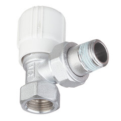 Клапан регулирующий угловой Far 1/2 НР(ш) х 1/2 ВР(г) для радиатора (FV 1150 12) - фото 2