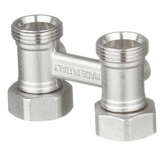 Узел нижнего подключения Stout 3/4 EK х 3/4 EK для радиатора для двухтрубных систем (SVH 0002 000020) - фото 3