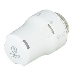 Изображение товара Термоголовка Stout М30х1,5 мм для радиатора жидкостная (SHT-0002-003015)