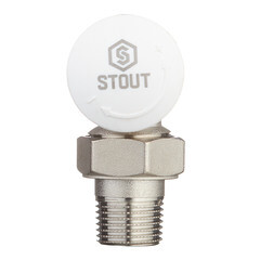 Клапан термостатический угловой Stout 1/2 НР(ш) х 1/2 ВР(г) для радиатора (SVT-0002-000015) - фото 4