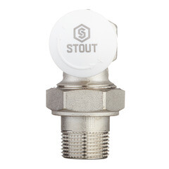 Клапан термостатический угловой Stout 3/4 НР(ш) х 3/4 ВР(г) для радиатора (SVT-0004-000020) - фото 4